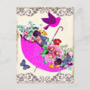 Recherche de umbrella cartes postales Vintage