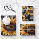 Recherche de jaune tournesol papier cadeau Vert