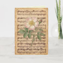 Recherche de musique antique vœux cartes Floral