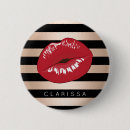 Recherche de rouge à lèvres badges Élégant
