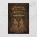 Recherche de civil mariage invitations Gay