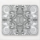 Recherche de coloriage tapis souris Mandala