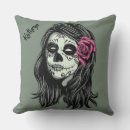 Recherche de dia los muertos coussins Mort