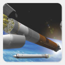 Recherche de lancement de fusée autocollants Exploration spatiale