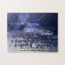 Recherche de oies puzzles Hiver