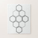 Recherche de hexagone puzzles Motif