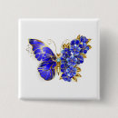 Recherche de de papillons carrés badges Fleur