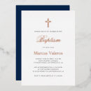 Recherche de bleu marine baptême invitations Baptême de bébé garçon