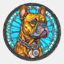 Recherche de chiot bouledogue autocollants Mignon