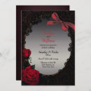 Recherche de gothique mariage invitations Élégant