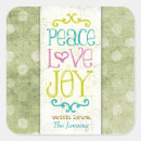 Recherche de peace love joy autocollants Paix