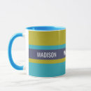 Recherche de motif abstrait moderne tasses Monogramme