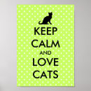 Recherche de silhouette de chat posters Noir