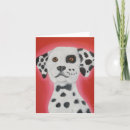 Recherche de dalmatie vœux cartes Chien de cheminée