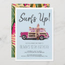Recherche de de planche de surf invitations Rose