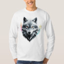 Recherche de loup féroce tshirts Sauvage