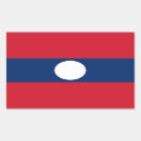 Recherche de drapeau laos autocollants Laotien