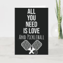 Recherche de pickleball vœux cartes Humour