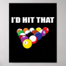 Recherche de joueur de billard posters Boule noire