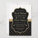 Recherche de pois noir et blanc invitations Fête d'anniversaire