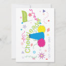 Recherche de mégaphone invitations Pom pom girl