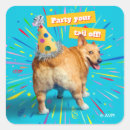 Recherche de anniversaire de corgi autocollants Chiot