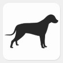 Recherche de silhouette de chien autocollants Silhouettes