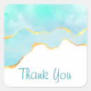 Recherche de vert bleu autocollants Aquarelle