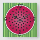 Recherche de pasteque horloges Illustration