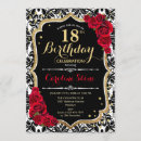 Recherche de black damask invitations Floral