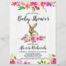Recherche de floral 16x22 invitations Baby