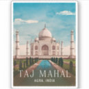 Recherche de taj mahal autocollants Tourisme