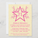 Recherche de étoiles 14x19 invitations Fête d'anniversaire