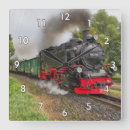 Recherche de locomotive à vapeur horloges Train