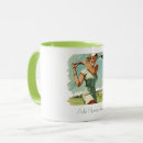 Recherche de golfeur vintage tasses Combo de golfeurs personnalisés