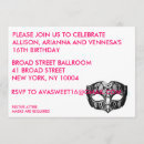 Recherche de de boule de mascarade invitations Bonbon 16