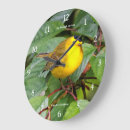 Recherche de oiseaux chanteurs horloges Jaune