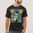 Recherche de peintures de van gogh tshirts Étoiles