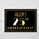 Recherche de 25 années invitations Fête d'anniversaire