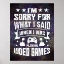 Recherche de video game posters Joueur