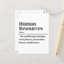Recherche de ressources humaines cartes postales Patron