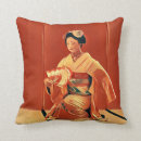 Recherche de de geisha coussins Vintage