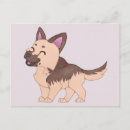 Recherche de chiot de berger allemand cartes postales Animaux