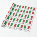 Recherche de drapeau italien papier cadeau Italia