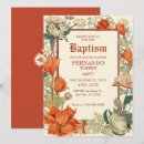 Recherche de 14x19 baptême invitations Floral