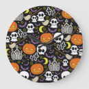 Recherche de halloween heureux horloges Illustration