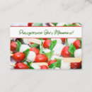 Recherche de catering cartes visite Cuisine