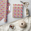 Recherche de saumon papier cadeau Fleurs