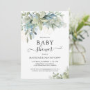 Recherche de chic baby shower invitations Eucalyptus