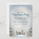 Recherche de village de noël invitations Scène hivernale